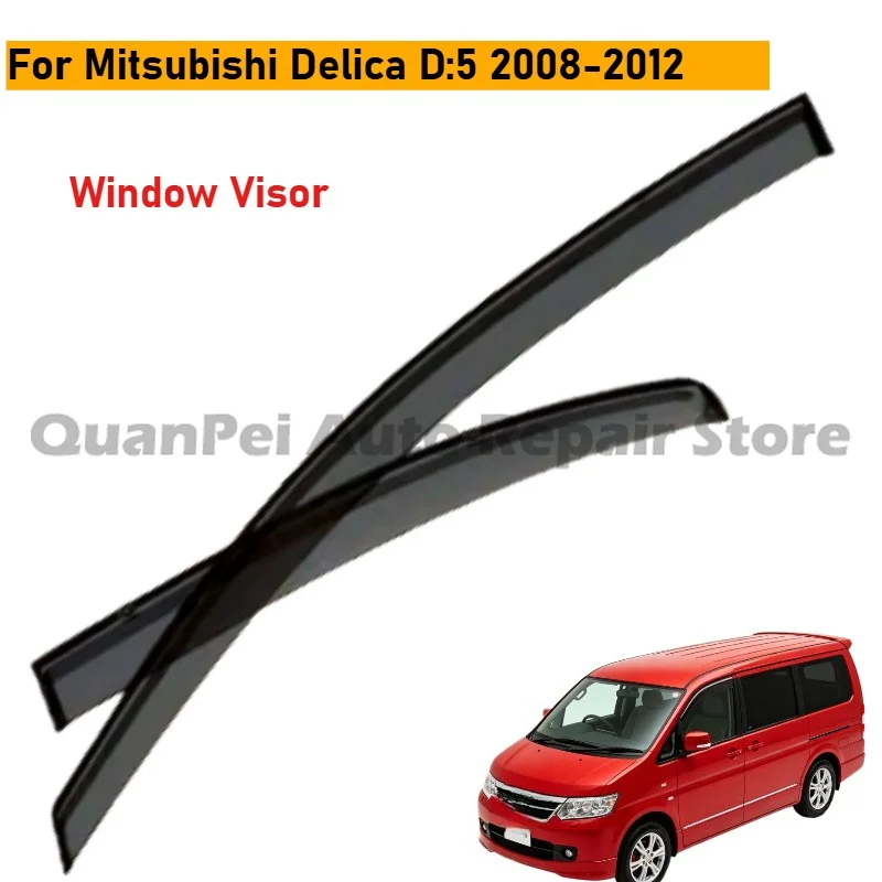 Weather Proof Side Window Eyebrow Direct Install 4Pcs Car Exterior For Mitsubishi Delica D:5 08-12 High Quality Smoke Visors
Weather Proof Side Window Eyebrow Direct Install 4Pcs Car Exterior For Mitsubishi Delica D:5 08-12 High Quality Smoke Visors