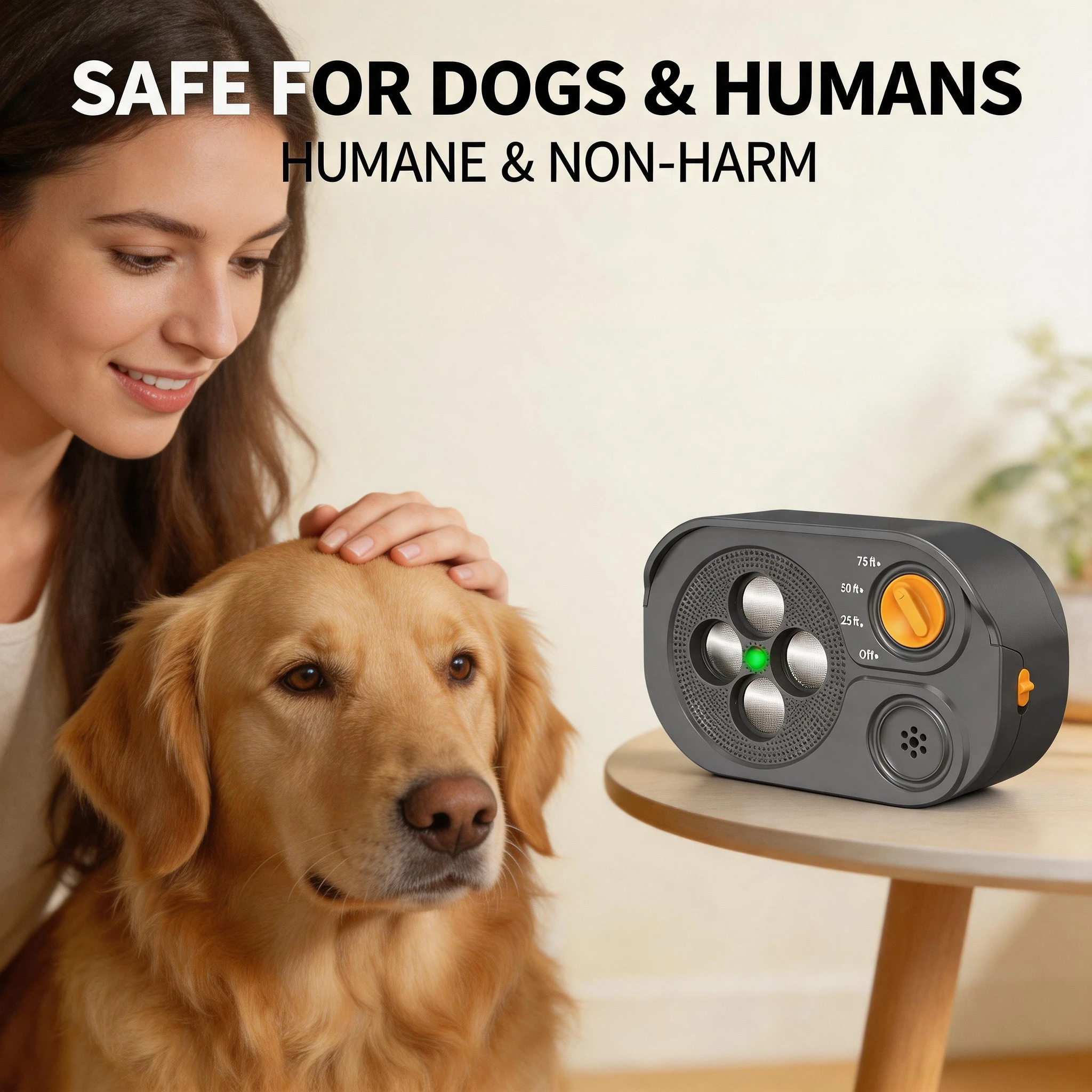 Neighbors Dog Barking Stopper 2026 New Anti Barking Device Bark Box Rechargeable IP65 Waterproof 75ft Dog Deterrent
Neighbors Dog Barking Stopper 2026 New Anti Barking Device Bark Box Rechargeable IP65 Waterproof 75ft Dog Deterrent