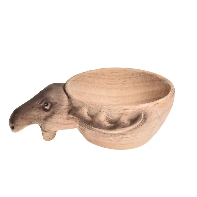 Creative Kuksa Rubber Wooden Water Cup Hand Carved Animal Head Cup Handmade Artwork Mug For Outdoor Camping Home Use
Creative Kuksa Rubber Wooden Water Cup Hand Carved Animal Head Cup Handmade Artwork Mug For Outdoor Camping Home Use