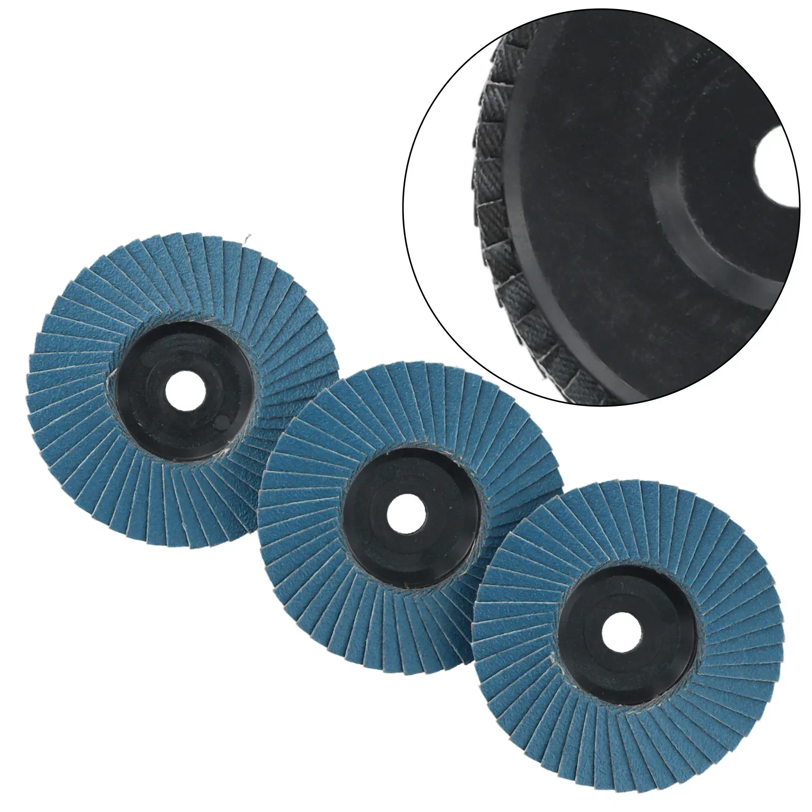 3PCS 3inch Grinding Wheels Flat Flap Discs 75mm Sanding Disc Wood Cutting For Angle Grinder Wheel Power Tool Accessories
3PCS 3inch Grinding Wheels Flat Flap Discs 75mm Sanding Disc Wood Cutting For Angle Grinder Wheel Power Tool Accessories