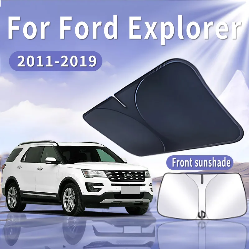 Автомобильный солнцезащитный козырек для Ford Explorer 2011 ~ 2019 2012 2013, солнцезащитный козырек на лобовое стекло, теплоизоляция, летнее охлаждение, автомобильные аксессуары
Автомобильный солнцезащитный козырек для Ford Explorer 2011 ~ 2019 2012 2013, солнцезащитный козырек на лобовое стекло, теплоизоляция, летнее охлаждение, автомобильные аксессуары