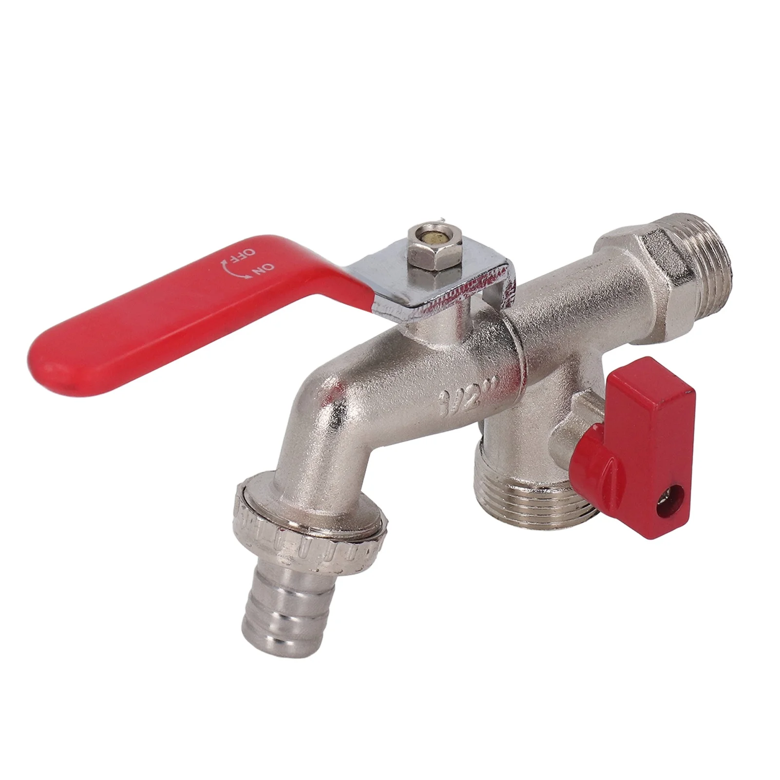 Double Valve Faucet 1 In 2 Out Washing Machine Hose Ball Valve Zinc Alloy Garden Accessories
Double Valve Faucet 1 In 2 Out Washing Machine Hose Ball Valve Zinc Alloy Garden Accessories