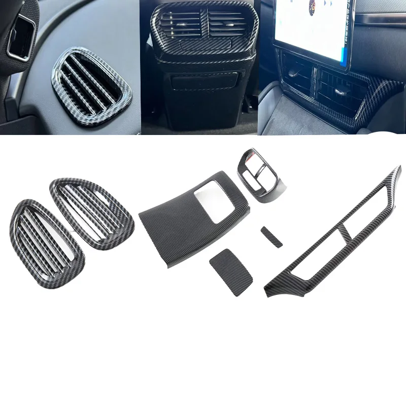 LHD RHD для BYD Sealion 7 Sea Lion 07 EV 2024 2025 Боковая крышка кондиционера в центре, накладка на крышку заднего кондиционера, наклейка переменного тока
LHD RHD для BYD Sealion 7 Sea Lion 07 EV 2024 2025 Боковая крышка кондиционера в центре, накладка на крышку заднего кондиционера, наклейка переменного тока