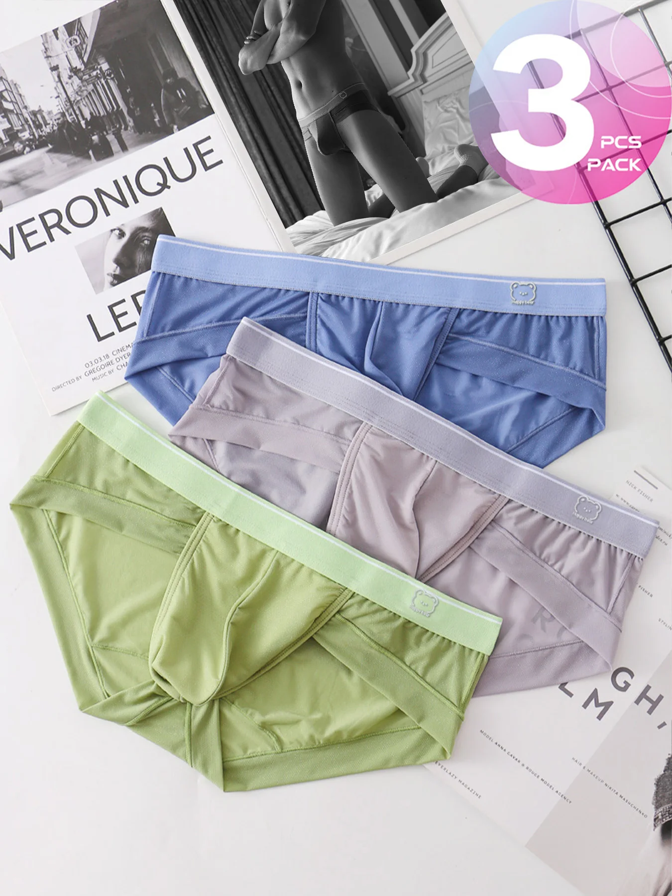 Летнее мужское нижнее белье, боксеры, выпуклые трусы из ледяного шелка, ультратонкие дышащие крутые трусики, шесть цветов, супер-скидка, 3 шт.
Летнее мужское нижнее белье, боксеры, выпуклые трусы из ледяного шелка, ультратонкие дышащие крутые трусики, шесть цветов, супер-скидка, 3 шт.