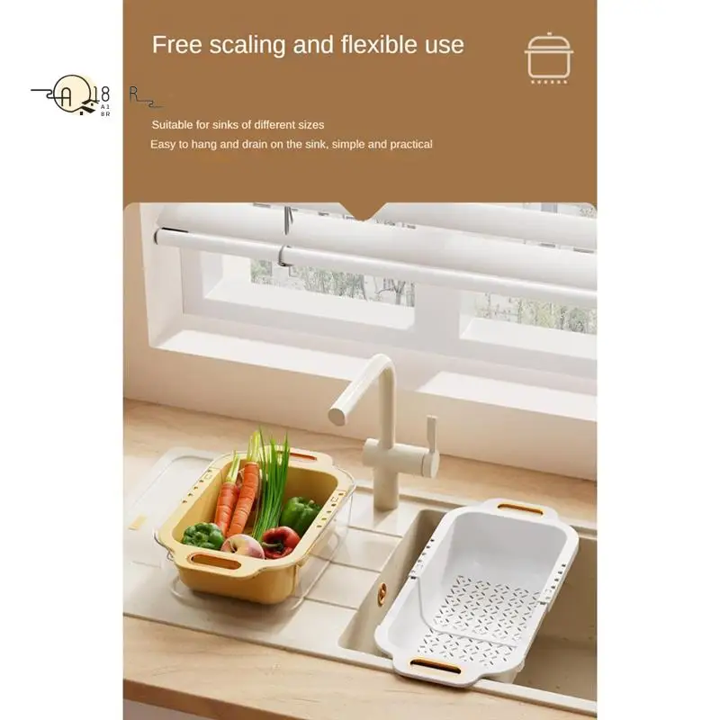 A18R -Sink Strainer Extendable Sink Strainer Basket Wash Vegetables And Fruits,Kitchen Strainer Colanders White
A18R -Sink Strainer Extendable Sink Strainer Basket Wash Vegetables And Fruits,Kitchen Strainer Colanders White