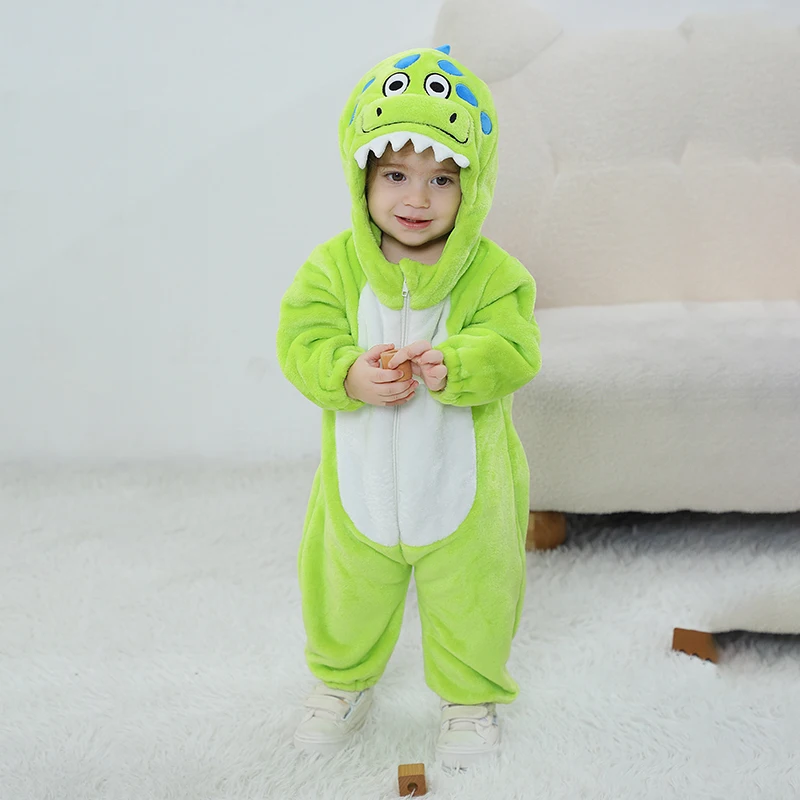 Anime Dinosaur Baby Girls Clothes Romper Winter Soft Warm Infant Boys Onesie Bodysuit Cosplay Costume Hooded Zipper Jumpsuits
Anime Dinosaur Baby Girls Clothes Romper Winter Soft Warm Infant Boys Onesie Bodysuit Cosplay Costume Hooded Zipper Jumpsuits