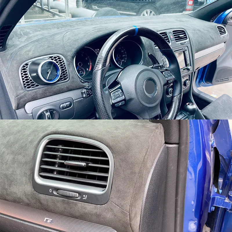 Накладка на приборную панель для Volkswagen VW Golf 6 GTI Golf6 2010-2012, автомобильный коврик из натуральной замши, защитный чехол, подушка-накладка, стайлинг
Накладка на приборную панель для Volkswagen VW Golf 6 GTI Golf6 2010-2012, автомобильный коврик из натуральной замши, защитный чехол, подушка-накладка, стайлинг