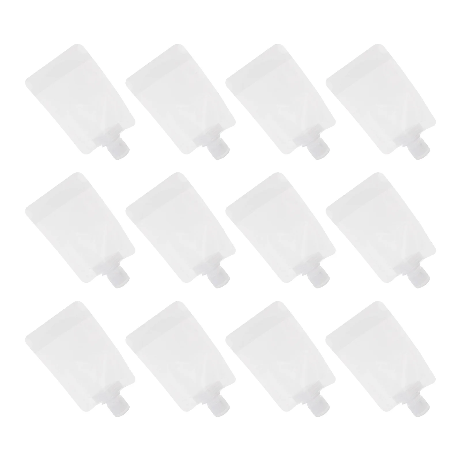 12pcs Lotion Pouch Travel Storage Bag Leakproof Refillable Shampoo Container Portable Squeezable Pouch
12pcs Lotion Pouch Travel Storage Bag Leakproof Refillable Shampoo Container Portable Squeezable Pouch