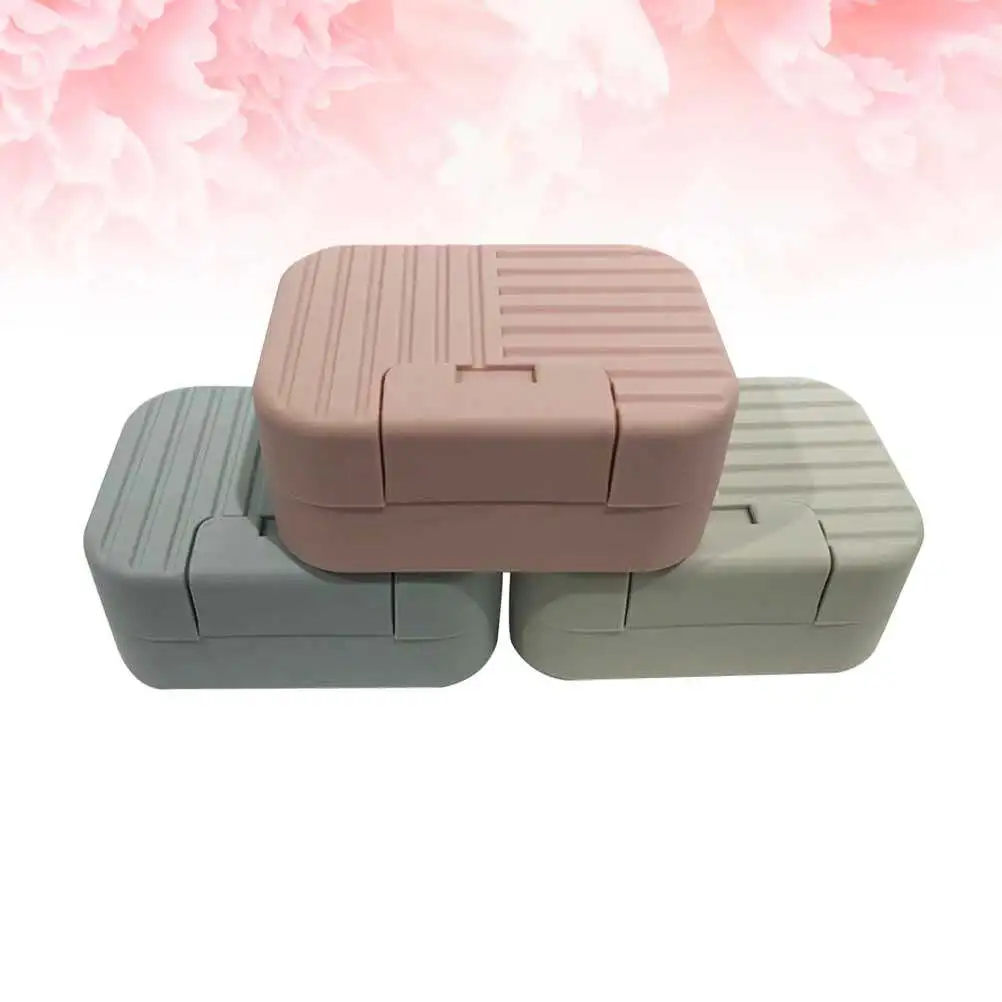 3Pcs Portable Soap Box Travel Case Practical Dish for Handmade Soaps Blue Green Pink Waterproof Outdoor Gym
3Pcs Portable Soap Box Travel Case Practical Dish for Handmade Soaps Blue Green Pink Waterproof Outdoor Gym