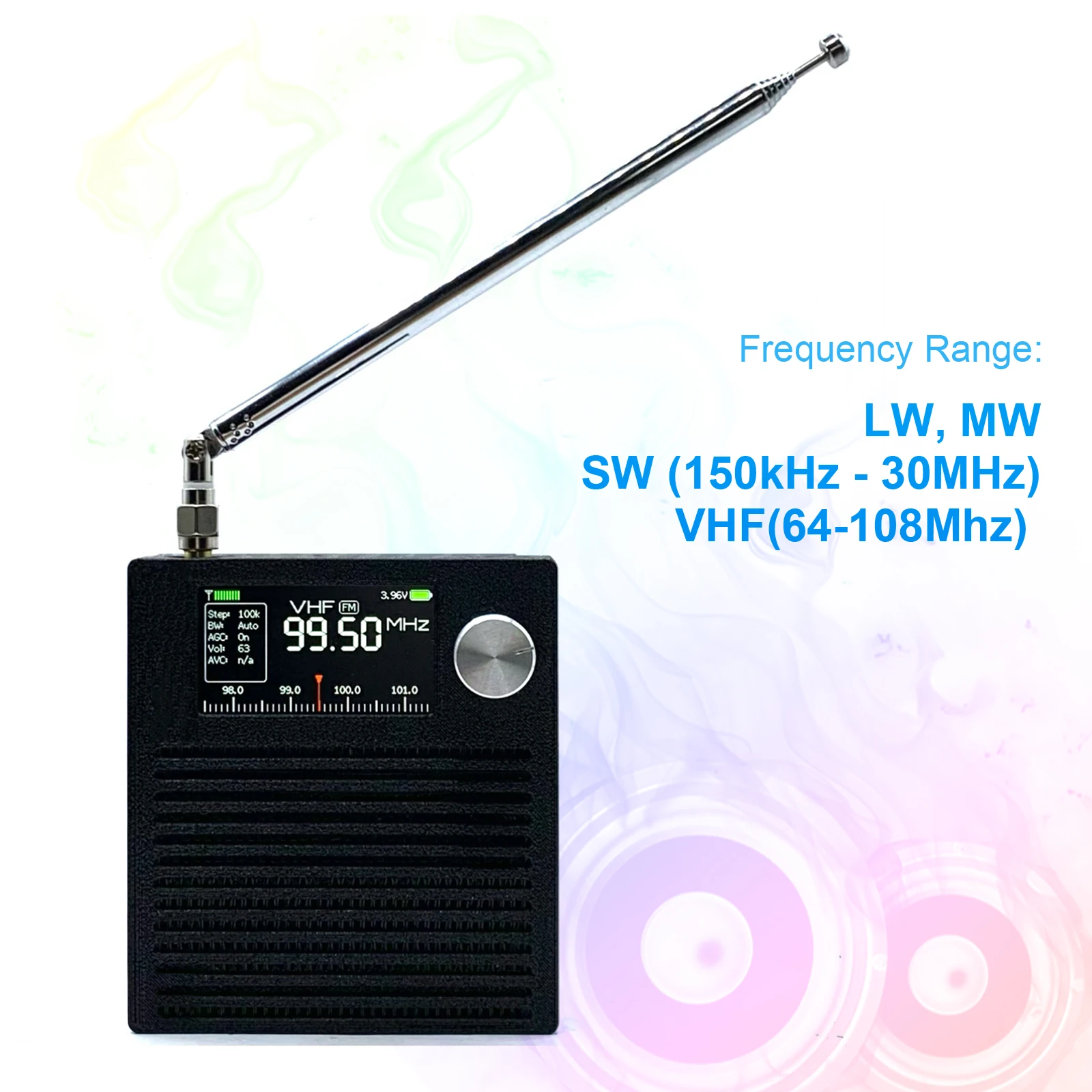 Rechargeable AM FM Radio 3000Mah Battery Earphone Amplifier Circuit for Indoor Outdoor Jogging Emergency Use
Rechargeable AM FM Radio 3000Mah Battery Earphone Amplifier Circuit for Indoor Outdoor Jogging Emergency Use