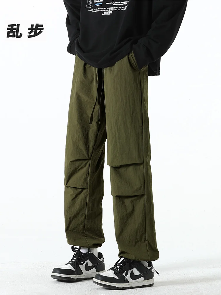 American Sle Casual Pants Men's Spring New Vintage Paratrooper Loose Workwear Trousers Faionable Straight Leg Long Pants
American Sle Casual Pants Men's Spring New Vintage Paratrooper Loose Workwear Trousers Faionable Straight Leg Long Pants