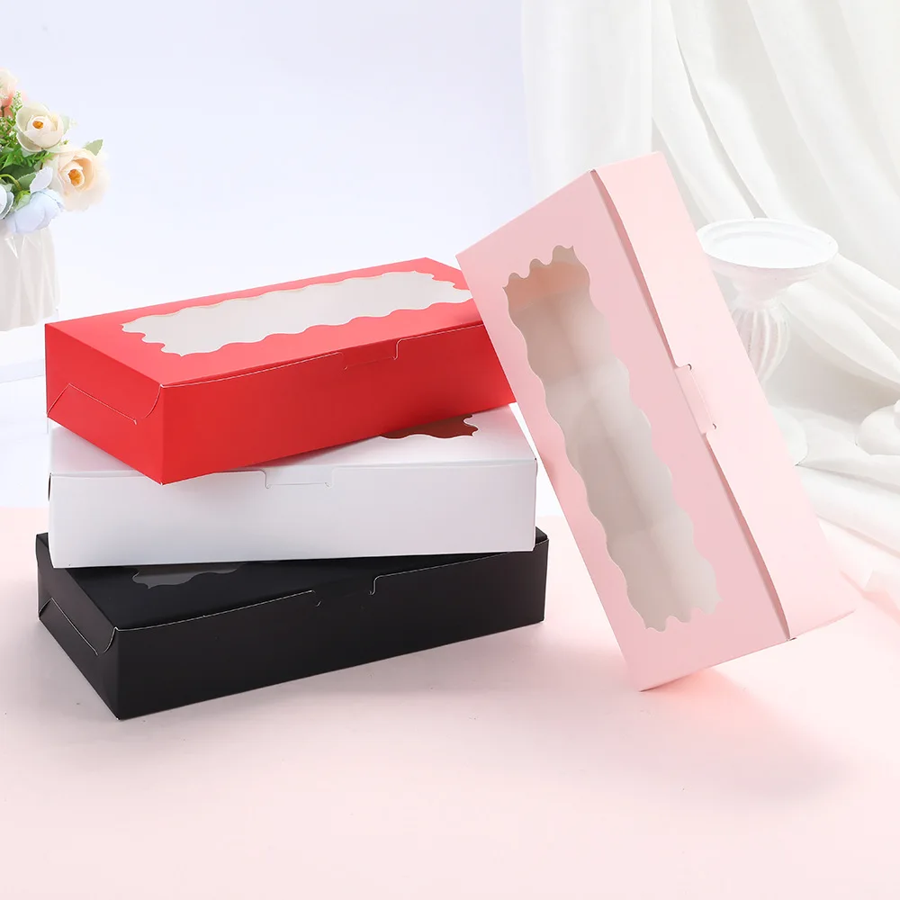 Visible Rectangular Macaron Packaging Box for Dessert Chocolate Birthday Christmas Party Favor Gift Box
Visible Rectangular Macaron Packaging Box for Dessert Chocolate Birthday Christmas Party Favor Gift Box