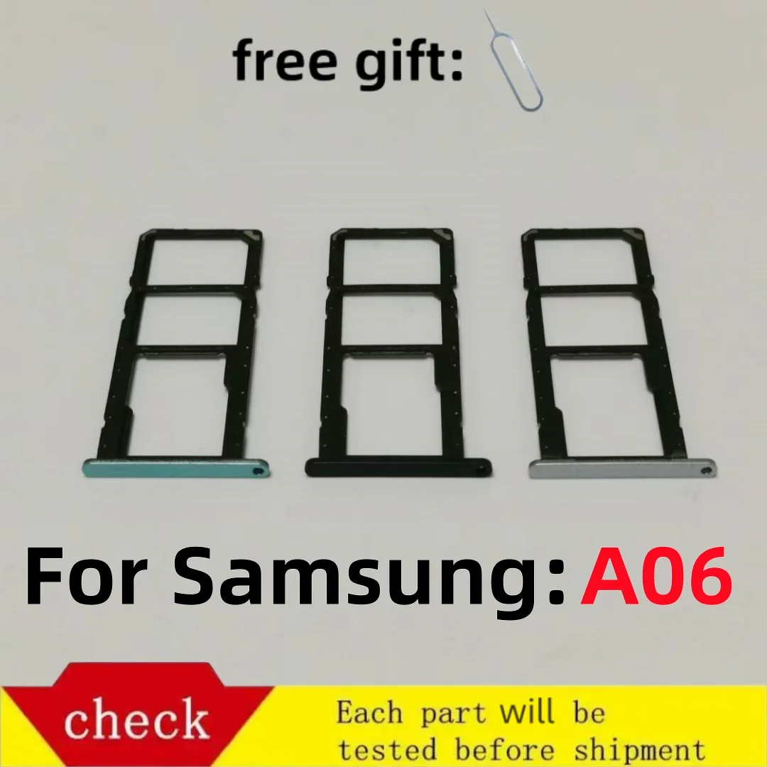 Лоток для SIM-карты для Samsung Galaxy A06 SM-A065M A065F A066B/DS, лоток для карт, слот для ящика, держатель для карт, лоток для карт, держатель для чипов
Лоток для SIM-карты для Samsung Galaxy A06 SM-A065M A065F A066B/DS, лоток для карт, слот для ящика, держатель для карт, лоток для карт, держатель для чипов