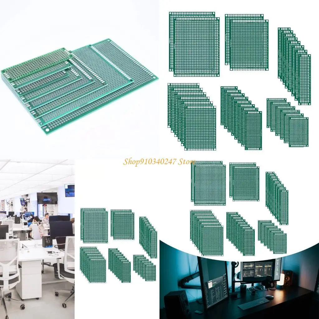Q22A 32Pack Reusable Fiberglass Prototypes Board 6 Size for Soldering Practice School Projects and Electronic Testing 
Q22A 32Pack Reusable Fiberglass Prototypes Board 6 Size for Soldering Practice School Projects and Electronic Testing