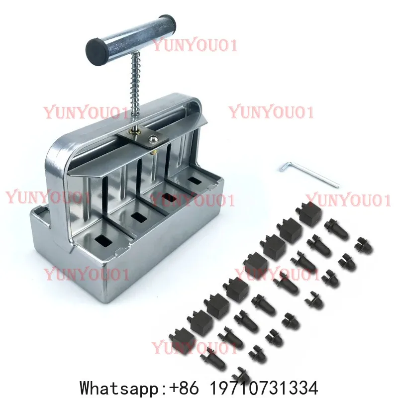 Double-deck Handheld Seedling Soil Block Maker 2 Inch Soils Blocking Tool Used for Seedling Greenhouse Garden Supplies
Double-deck Handheld Seedling Soil Block Maker 2 Inch Soils Blocking Tool Used for Seedling Greenhouse Garden Supplies