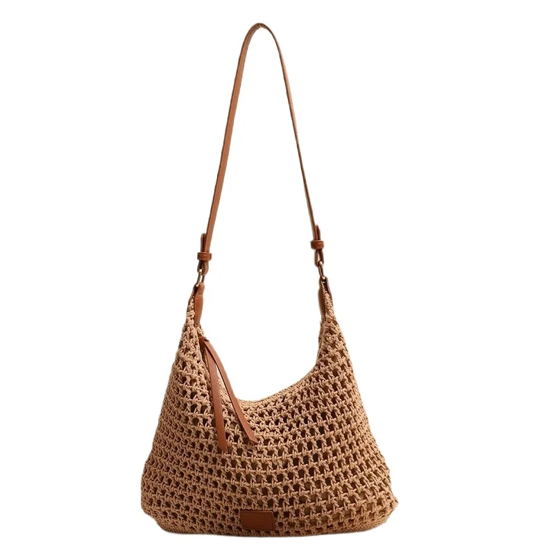 Women'S Cotton Crochet Shoulder Bag Fringe Hollow Out Openwork Beach Boho Summer Vacation Handmade Daily
Women'S Cotton Crochet Shoulder Bag Fringe Hollow Out Openwork Beach Boho Summer Vacation Handmade Daily
