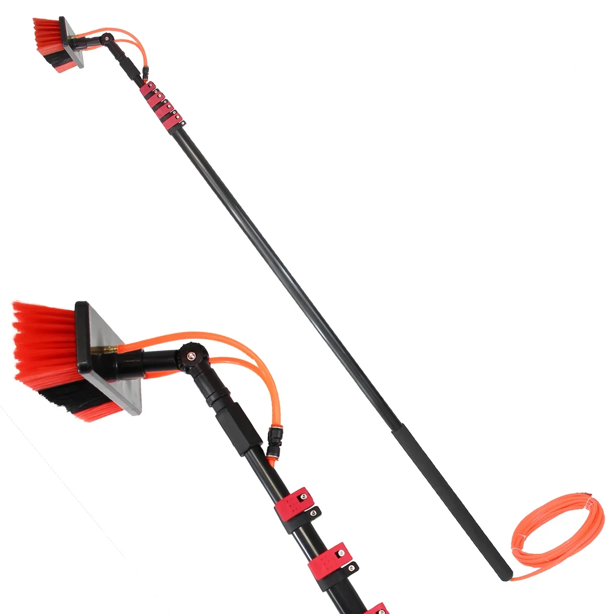 Factory Wholesale 20ft outdoor window cleaning tools extension aluminum pole water fed pole window cleaning kits
Factory Wholesale 20ft outdoor window cleaning tools extension aluminum pole water fed pole window cleaning kits