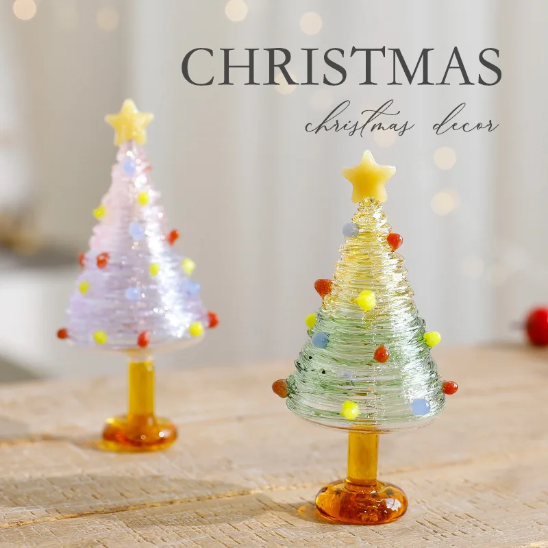 New 6x14cm Brushed Glass Christmas Tree Christmas Scene Arrangement Mini Christmas Tree Decoration Ornament
New 6x14cm Brushed Glass Christmas Tree Christmas Scene Arrangement Mini Christmas Tree Decoration Ornament