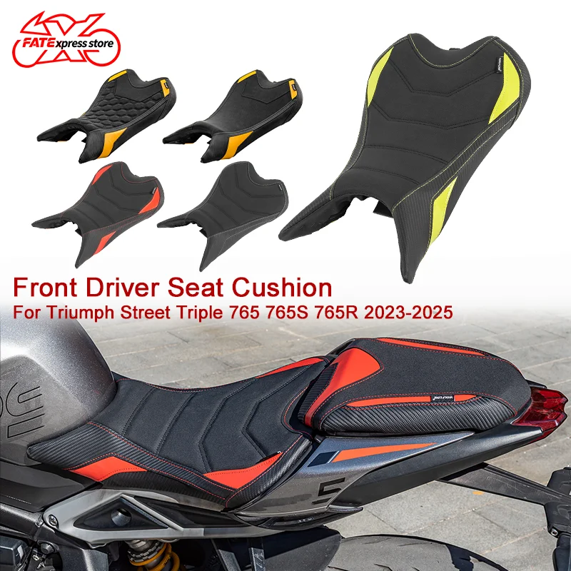 Front Driver Rider Seat Cushion For Triumph Street Triple 765 S R 765R 765S 2023-2025 2024 Motorcycle Motorbike Accessories
Front Driver Rider Seat Cushion For Triumph Street Triple 765 S R 765R 765S 2023-2025 2024 Motorcycle Motorbike Accessories