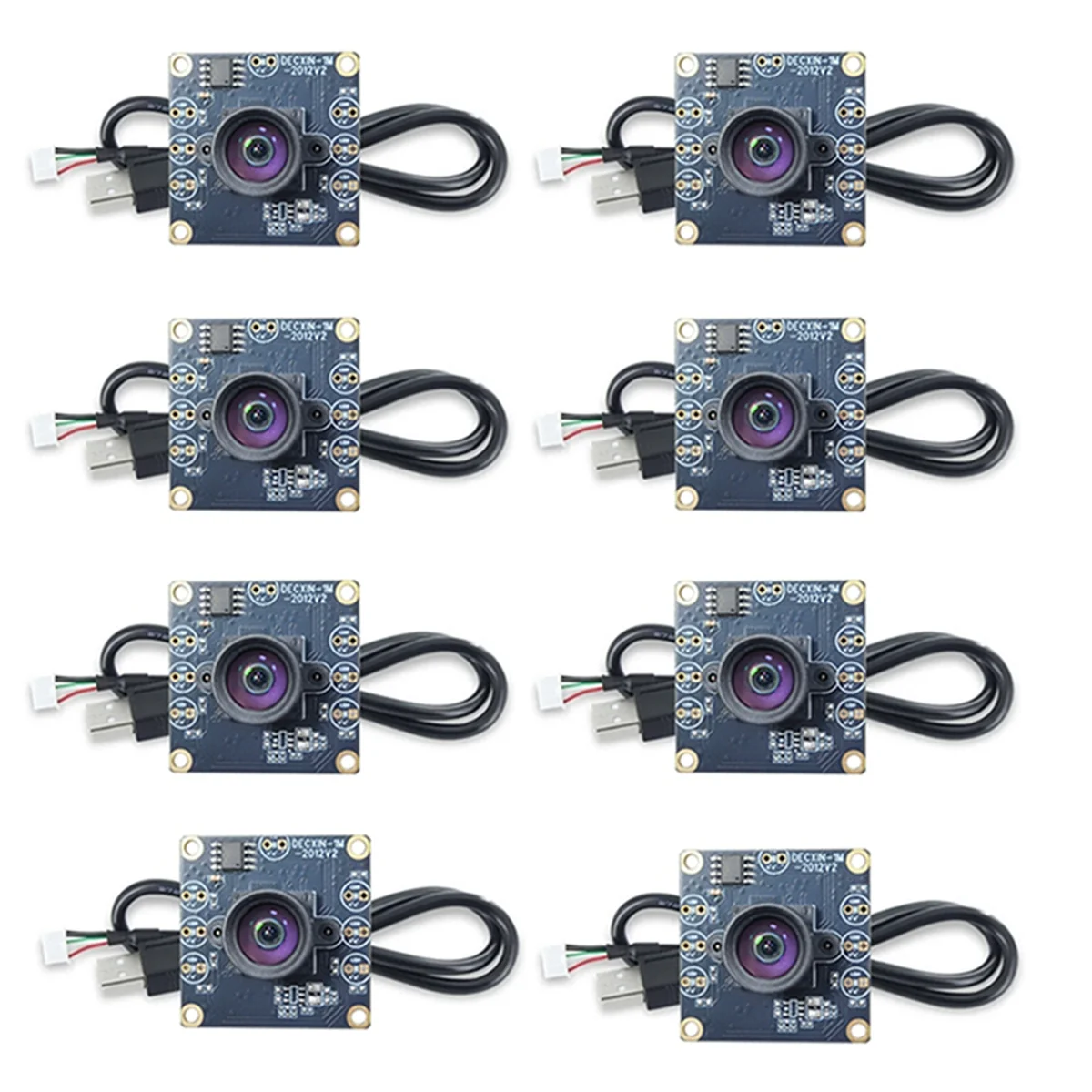 CCDD 8Pcs 100 Degree Camera Module 1MP OV9732 1280x720 USB Free Driver Manual Focus with 1 Meter Cable for WinXP/7/8/10
CCDD 8Pcs 100 Degree Camera Module 1MP OV9732 1280x720 USB Free Driver Manual Focus with 1 Meter Cable for WinXP/7/8/10