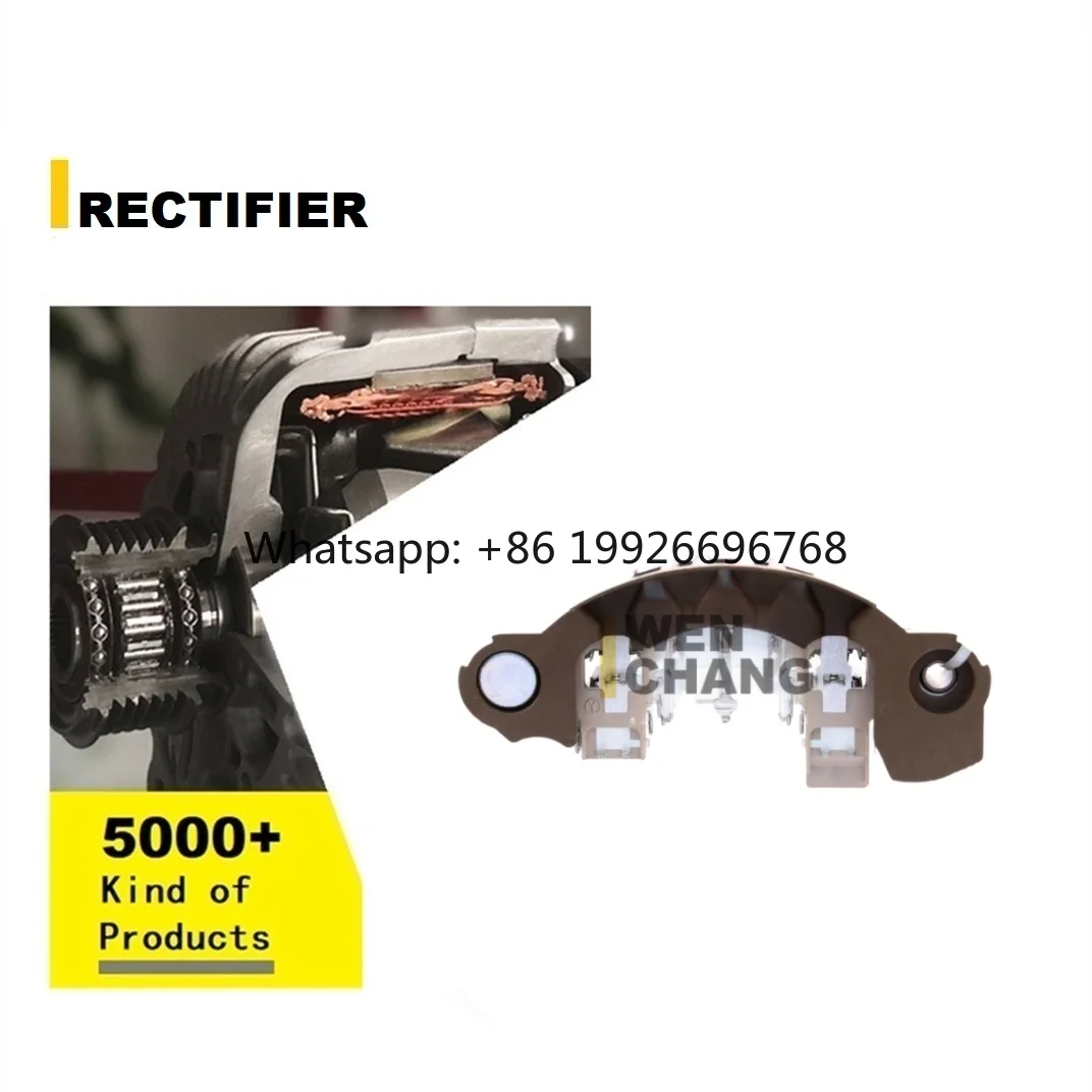 12V SMALL ALTERNATOR RECTIFIER for MITSUBISHI CANTER A866X52570 ME701569 IMR10067 A3TB3491ALTERNATOR DIODE
12V SMALL ALTERNATOR RECTIFIER for MITSUBISHI CANTER A866X52570 ME701569 IMR10067 A3TB3491ALTERNATOR DIODE