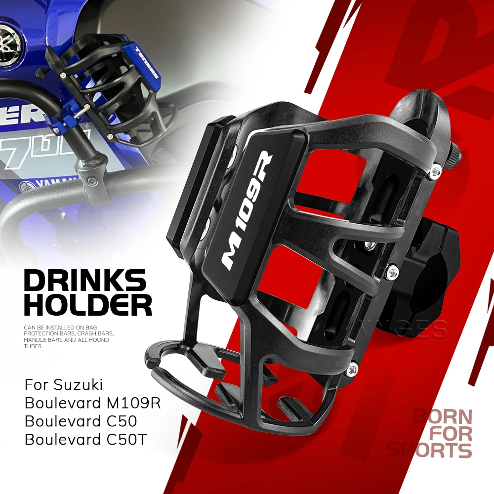 Motorcycle Beverage Water Bottle Cage Drinks Holder Water Cup Holder For Suzuki Boulevard M109R C50 C50T
Motorcycle Beverage Water Bottle Cage Drinks Holder Water Cup Holder For Suzuki Boulevard M109R C50 C50T