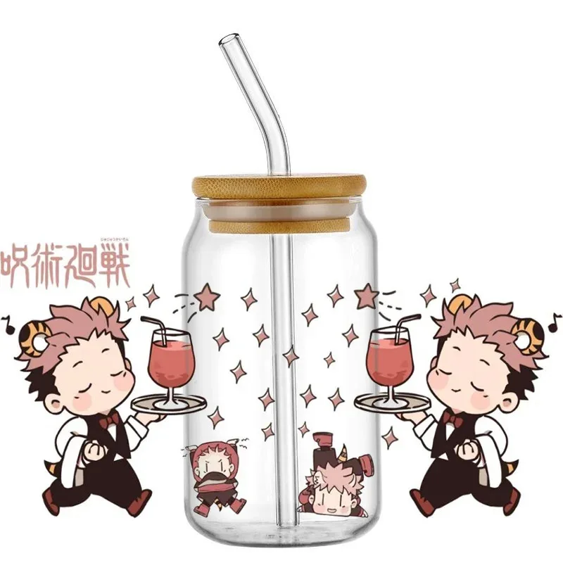 Best 3D UV DTF Jujutsu Kaisen Sticker Japanese Cartoon Decal Cup Wrap for 16oz Libbey Glasses DIY Washable Mug Sticker
Best 3D UV DTF Jujutsu Kaisen Sticker Japanese Cartoon Decal Cup Wrap for 16oz Libbey Glasses DIY Washable Mug Sticker