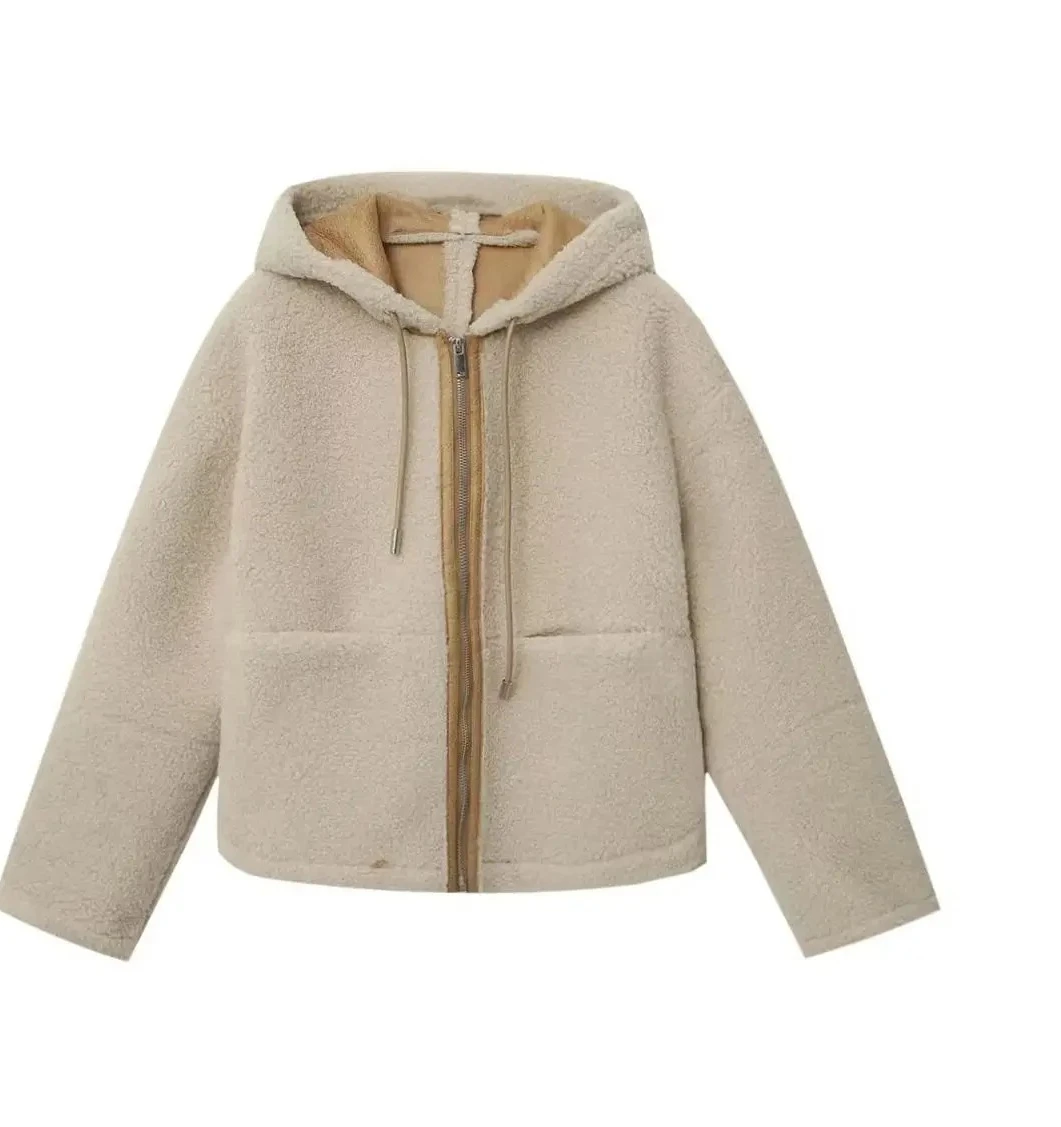 Casual Woman Autumn Hooded Jackets Fashion Streetwear Zipper Outwear Pockets Chic Solid Female Coat
Casual Woman Autumn Hooded Jackets Fashion Streetwear Zipper Outwear Pockets Chic Solid Female Coat