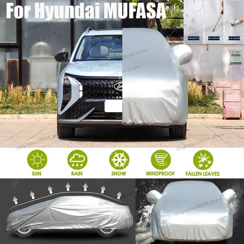 Для Hyundai MUFASA авто противоснежный противопыльный солнцезащитный крем анти-УФ анти-пилинг краска и защита от дождевой воды 210t автомобильный чехол автомобильный чехол
Для Hyundai MUFASA авто противоснежный противопыльный солнцезащитный крем анти-УФ анти-пилинг краска и защита от дождевой воды 210t автомобильный чехол автомобильный чехол