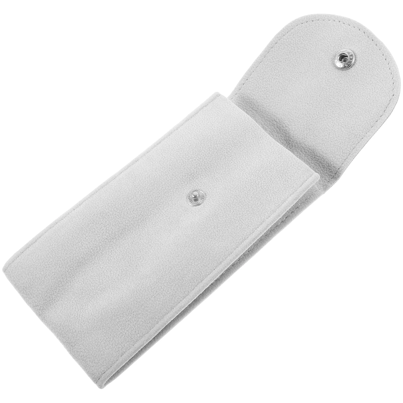 Watch Bag Light Grey Thicken Pouch Case Travel Storage Portable Soft Watch Case Various Sizes Anti Scratch Snap Button
Watch Bag Light Grey Thicken Pouch Case Travel Storage Portable Soft Watch Case Various Sizes Anti Scratch Snap Button
