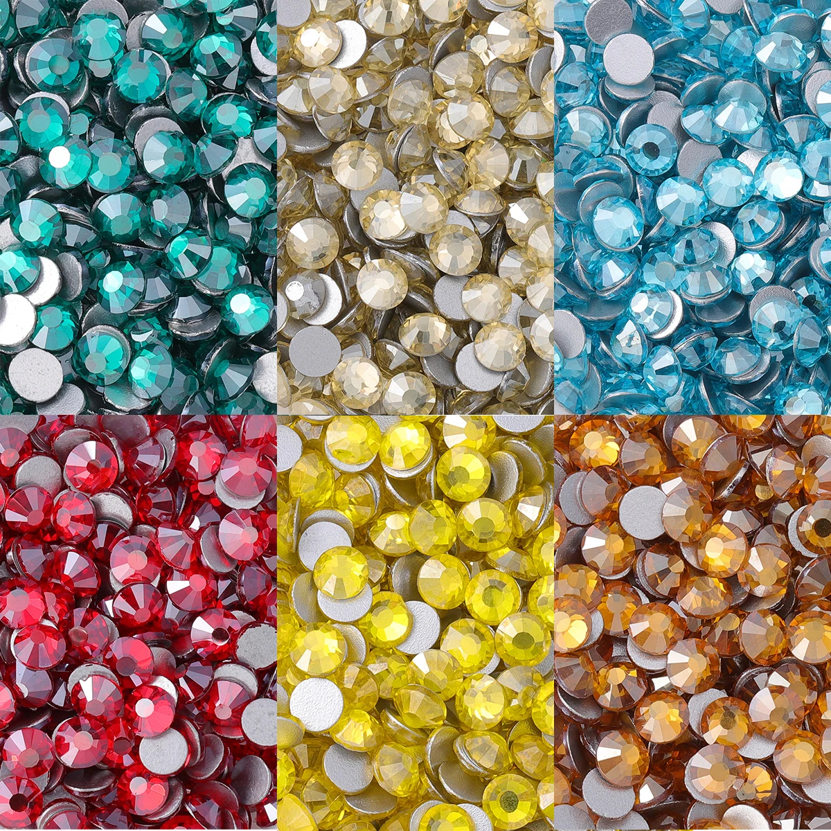 New Color SS3-SS30 Flatback Rhinestones Decoration DIY Glitter Crystal Round Stones For 3D Nail Art Clothes Accessories
New Color SS3-SS30 Flatback Rhinestones Decoration DIY Glitter Crystal Round Stones For 3D Nail Art Clothes Accessories