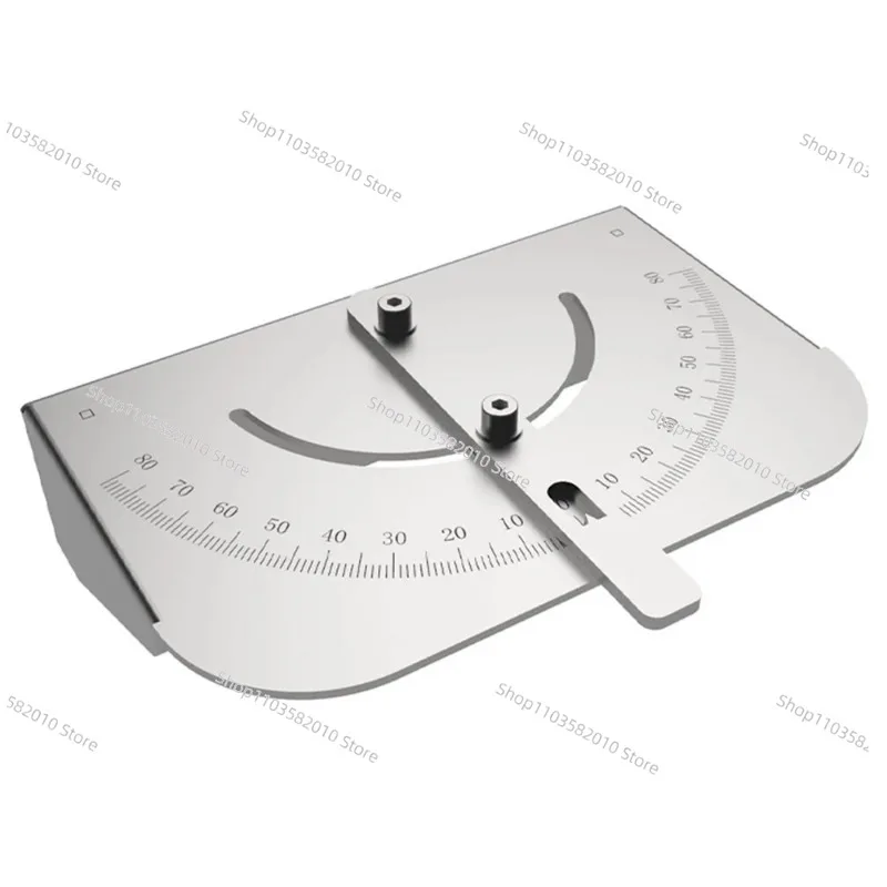 304 Stainless Steel Sheet Metal Brake Accessory, Double-Sided T-Type Angle Positioner & Push Scale
304 Stainless Steel Sheet Metal Brake Accessory, Double-Sided T-Type Angle Positioner & Push Scale