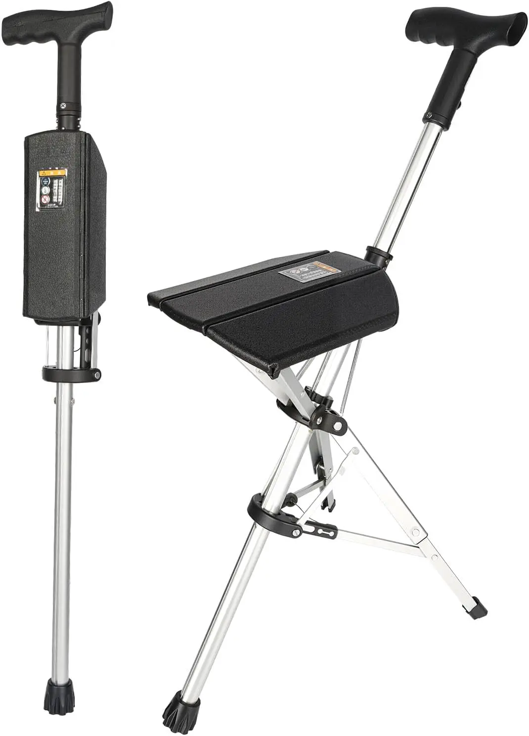 Outdoor Folding Cane with Chair Multifunctional Non-slip Cane Telescopic Chair for the Elderly Mountaineering Pole with Seat
Outdoor Folding Cane with Chair Multifunctional Non-slip Cane Telescopic Chair for the Elderly Mountaineering Pole with Seat