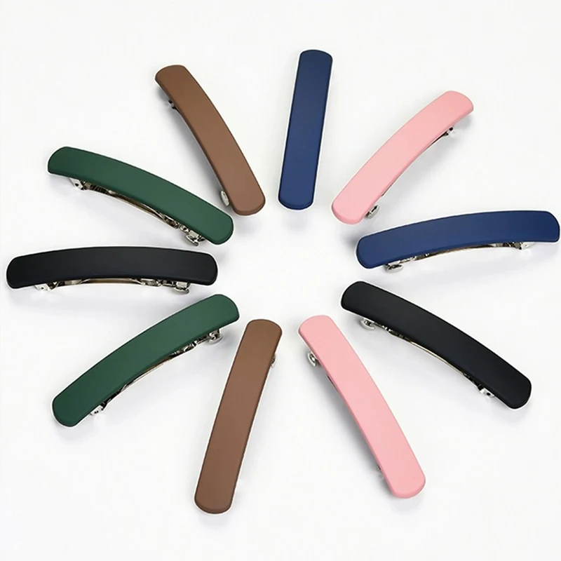 Geometric Hair Clip Hair Accessory Hair Clip Accessory Women's Simple Solid Color Bar Hair Clip Matte Acrylic Hair Clip
Geometric Hair Clip Hair Accessory Hair Clip Accessory Women's Simple Solid Color Bar Hair Clip Matte Acrylic Hair Clip