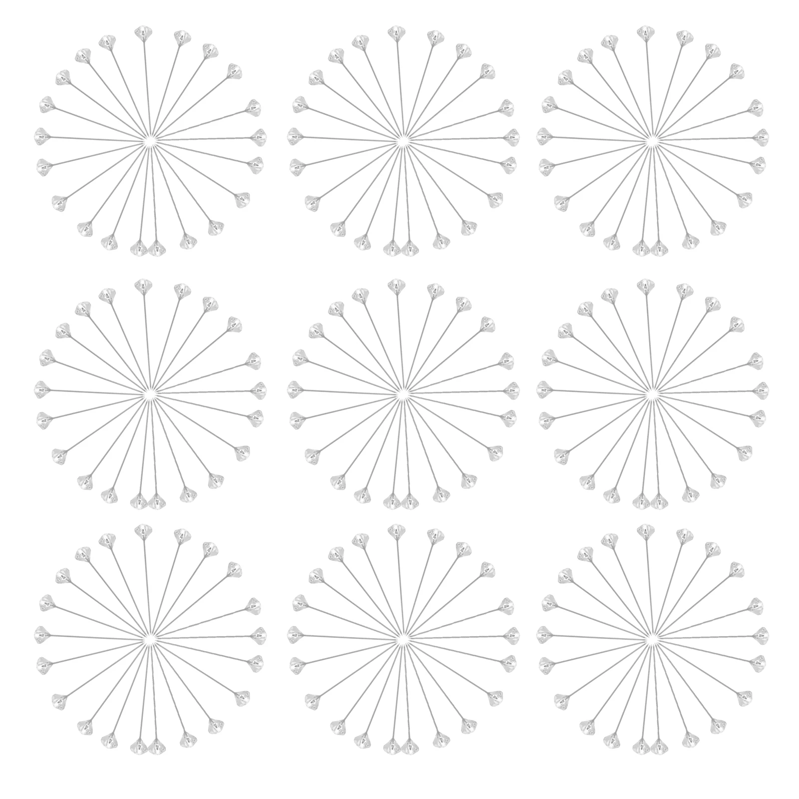 200Pcs Diamond Head Straight Pins Clear Sharp Tips for Wedding Bouquet Floral Arrangements DIY Craft Jewelry Accessories
200Pcs Diamond Head Straight Pins Clear Sharp Tips for Wedding Bouquet Floral Arrangements DIY Craft Jewelry Accessories