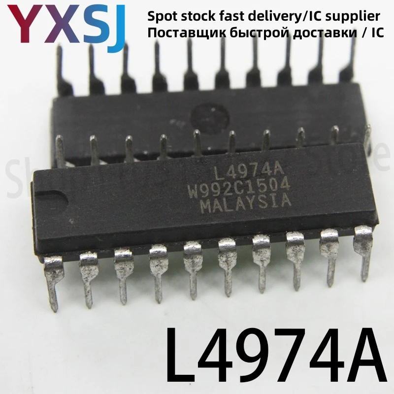 1 шт. оригинальный чип контроллера-регулятора ST L4974A с прямым подключением.
1 шт. оригинальный чип контроллера-регулятора ST L4974A с прямым подключением.