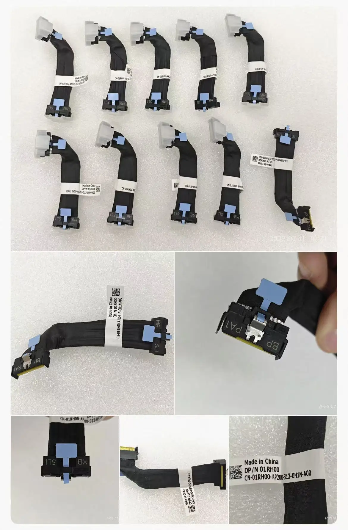 1RH00 01RH00 FOR DELL M760XC server MB SL1 to BP PA1 adapter cable, brand new
1RH00 01RH00 FOR DELL M760XC server MB SL1 to BP PA1 adapter cable, brand new