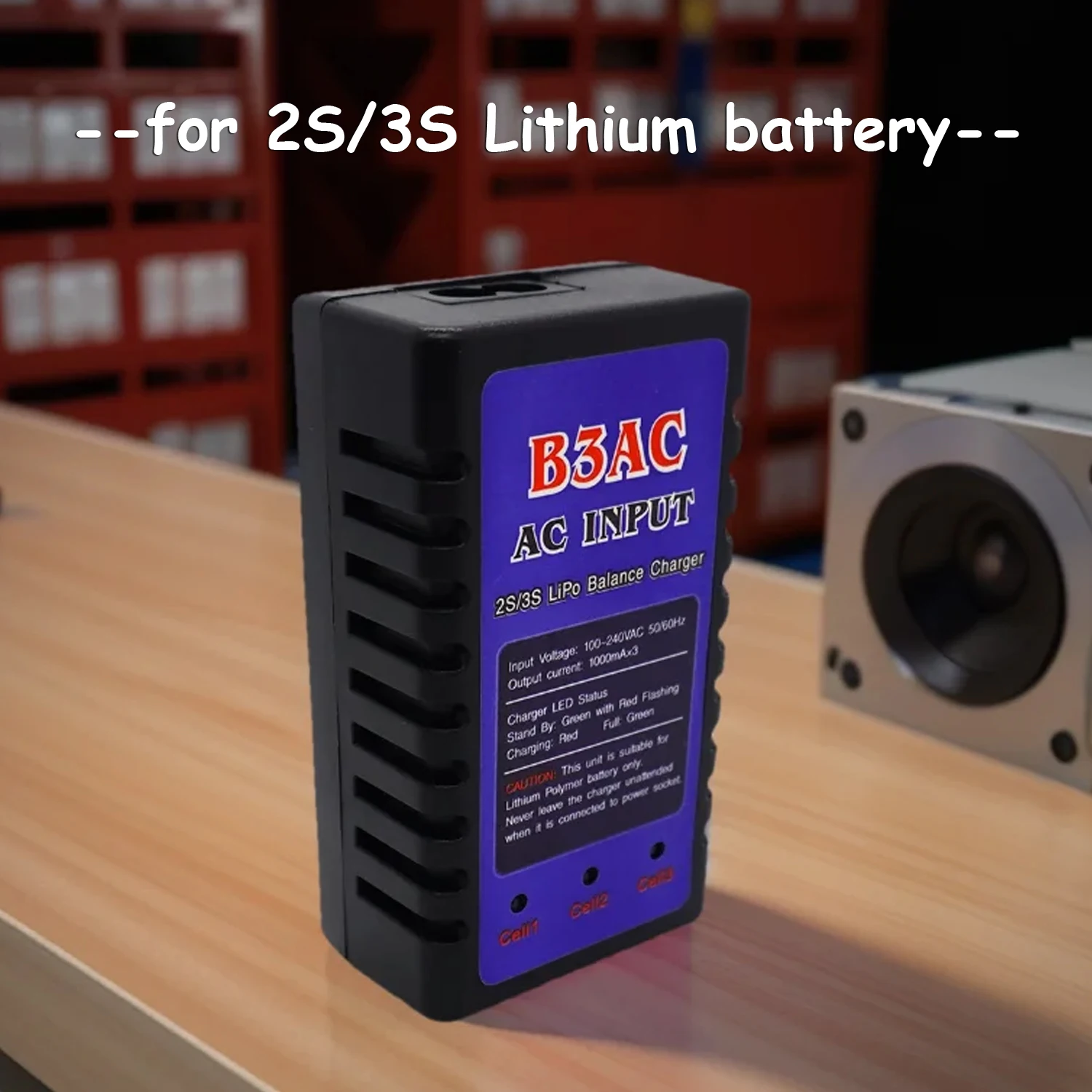 RC Compact Charger Lithium Battery Balance Charger With 3Led Light B3AC 100-240V AC for RC Model 2-3S 7.4-11.1V Lithium battery
RC Compact Charger Lithium Battery Balance Charger With 3Led Light B3AC 100-240V AC for RC Model 2-3S 7.4-11.1V Lithium battery