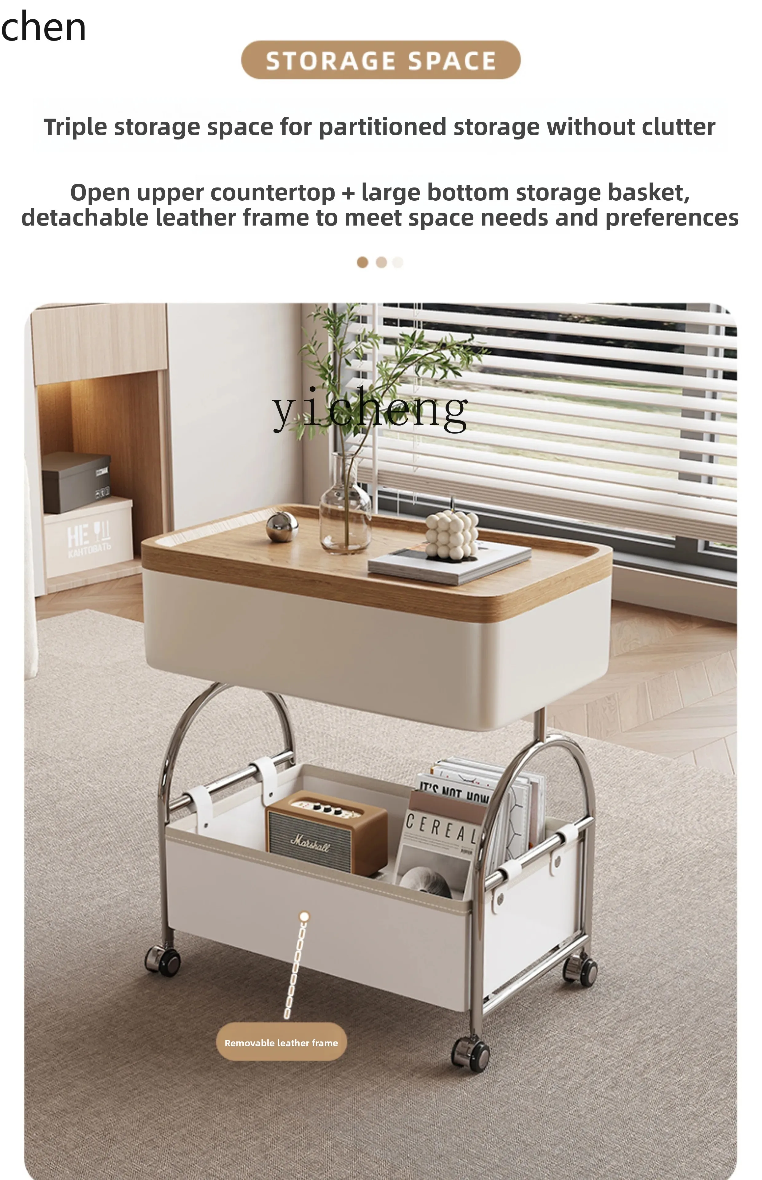 ZML Home Small Apartment Living Room Sofa Side Table Creative Multifunctional Small Trolley Side Table
ZML Home Small Apartment Living Room Sofa Side Table Creative Multifunctional Small Trolley Side Table