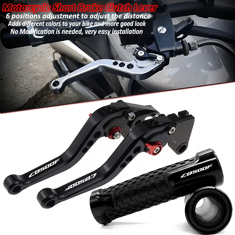 Fit For CB500F 2013-2022 CB 500F CNC Clutch Lever Brake Lever Set Adjustable Handle Levers Motorcycle Accessories Parts
Fit For CB500F 2013-2022 CB 500F CNC Clutch Lever Brake Lever Set Adjustable Handle Levers Motorcycle Accessories Parts 