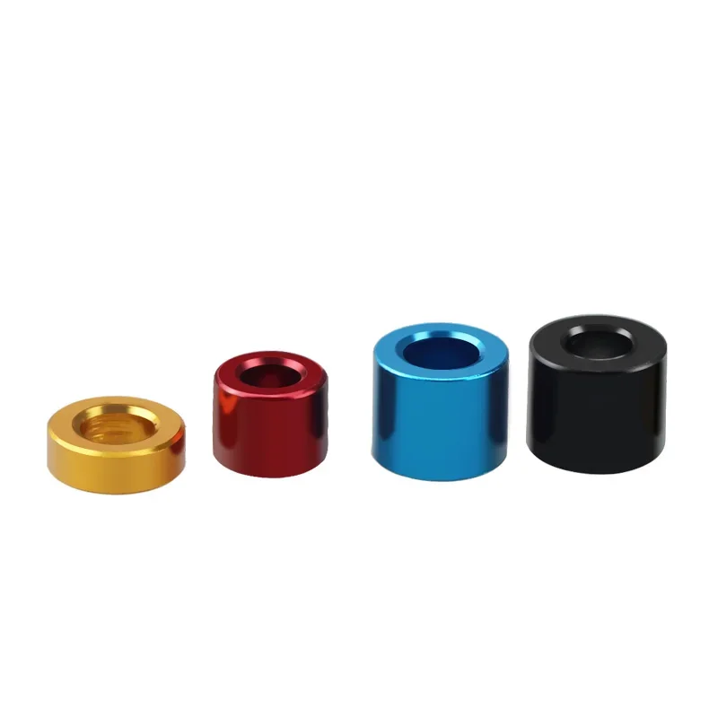 Coloured Anodized Aluminum Bushing Washer Gasket M2 M2.5 M3 M4 Round Hollow No Thread Standoff Spacer Aluminum Alloy Sleeve
Coloured Anodized Aluminum Bushing Washer Gasket M2 M2.5 M3 M4 Round Hollow No Thread Standoff Spacer Aluminum Alloy Sleeve
