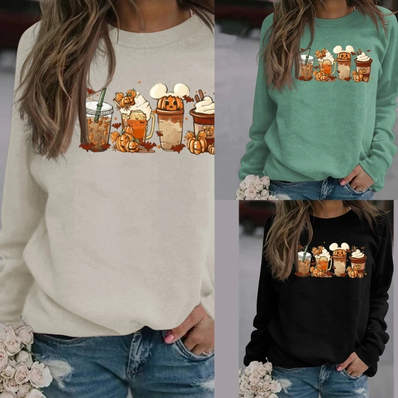 New style Women Winter Antumn Shirt Long Sleeves Solid Color Pumpkin Coffee Cute Blouses
New style Women Winter Antumn Shirt Long Sleeves Solid Color Pumpkin Coffee Cute Blouses