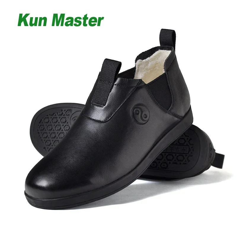 Winter Thicken Genuine Leather Kung Fu Tai Chi Shoes Martial Art Shoes Sports Sneakers Cowhide Cowhide Tendon Bottom Men Women
Winter Thicken Genuine Leather Kung Fu Tai Chi Shoes Martial Art Shoes Sports Sneakers Cowhide Cowhide Tendon Bottom Men Women