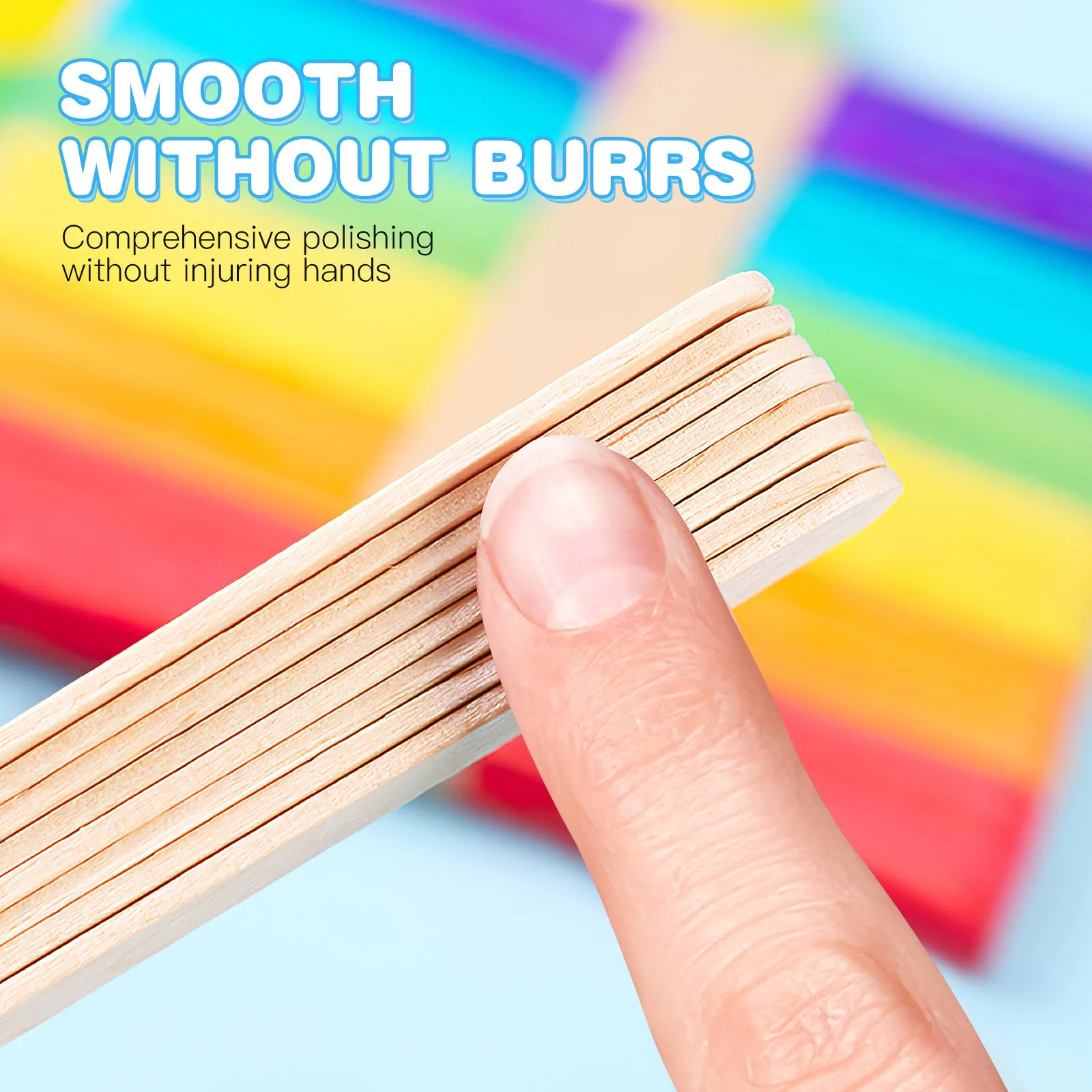 100Pcs Premium Wooden Craft Sticks Multifunctional DIY Painting Sticks for Home Art Projects Handmade Crafts Creative Design
100Pcs Premium Wooden Craft Sticks Multifunctional DIY Painting Sticks for Home Art Projects Handmade Crafts Creative Design