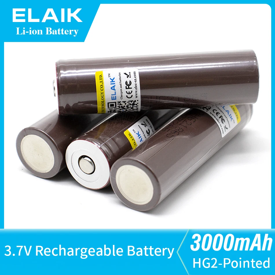 100% новый HG2 18650 3000 мАч аккумуляторная батарея 18650HG2 3,6 В разряд 20 А Макс. 35 А аккумуляторы + заостренные своими руками
100% новый HG2 18650 3000 мАч аккумуляторная батарея 18650HG2 3,6 В разряд 20 А Макс. 35 А аккумуляторы + заостренные своими руками