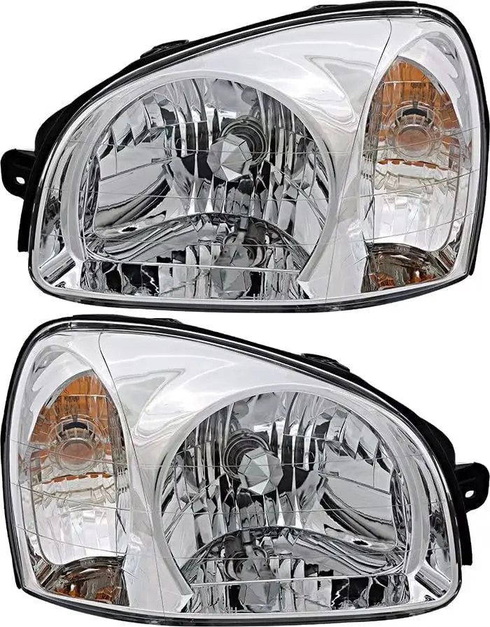 For Hyundai Santa Fe Headlight Lamp 2003 2004 2005 2006 Halogen Driver and Passenger Side
For Hyundai Santa Fe Headlight Lamp 2003 2004 2005 2006 Halogen Driver and Passenger Side