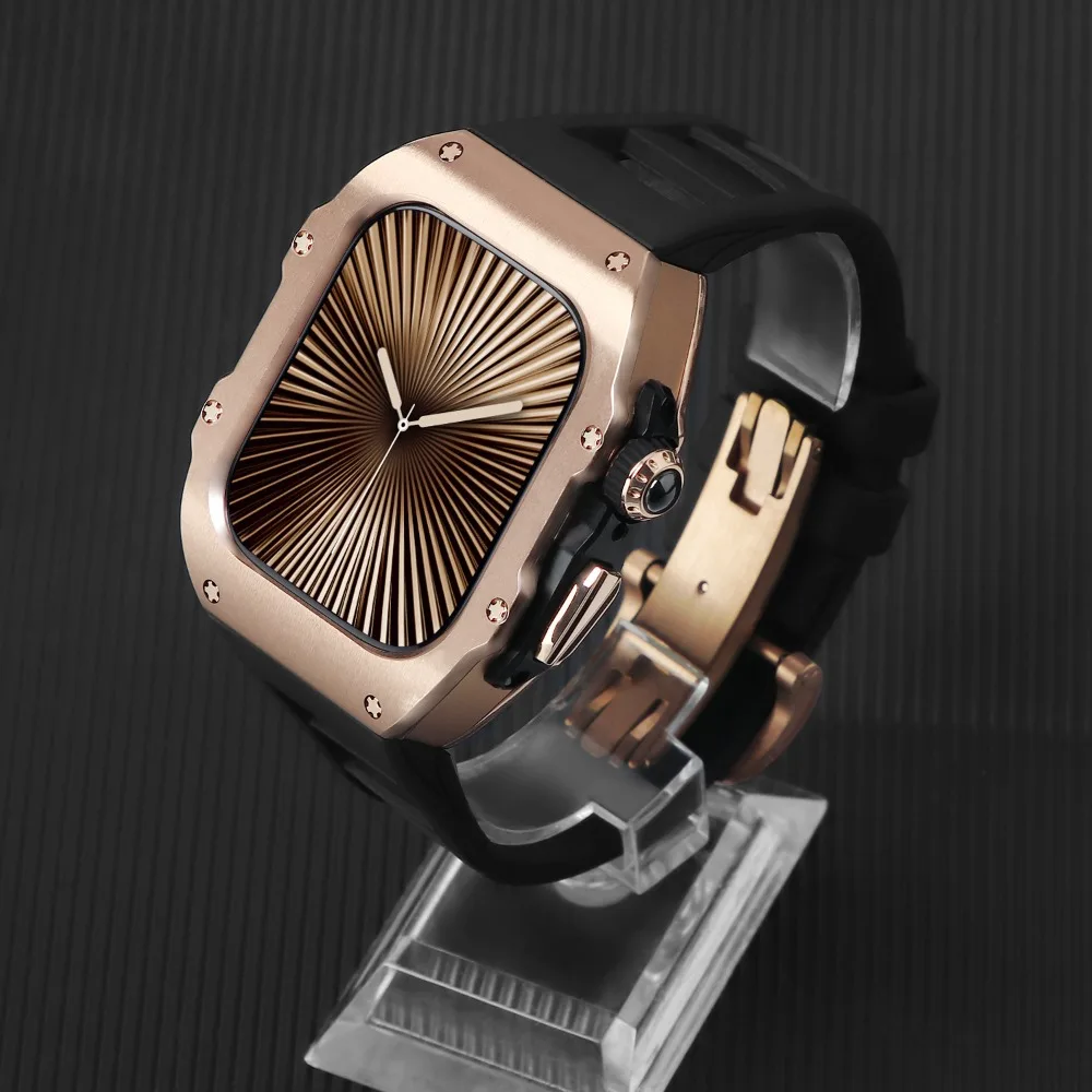 Fluororubber+stainless Steel Kit for Apple Watch Ultra 3 2 1 49mm 11 10 46mm 42mm Modification Kit for Iwatch 49mm 46mm
Fluororubber+stainless Steel Kit for Apple Watch Ultra 3 2 1 49mm 11 10 46mm 42mm Modification Kit for Iwatch 49mm 46mm