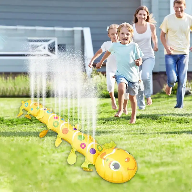 Caterpillar Sprinkler Inflatable Caterpillar Sprinkler For Kids Outdoor Summer Toy For Garden Pool Party Interactive Cooling 
Caterpillar Sprinkler Inflatable Caterpillar Sprinkler For Kids Outdoor Summer Toy For Garden Pool Party Interactive Cooling