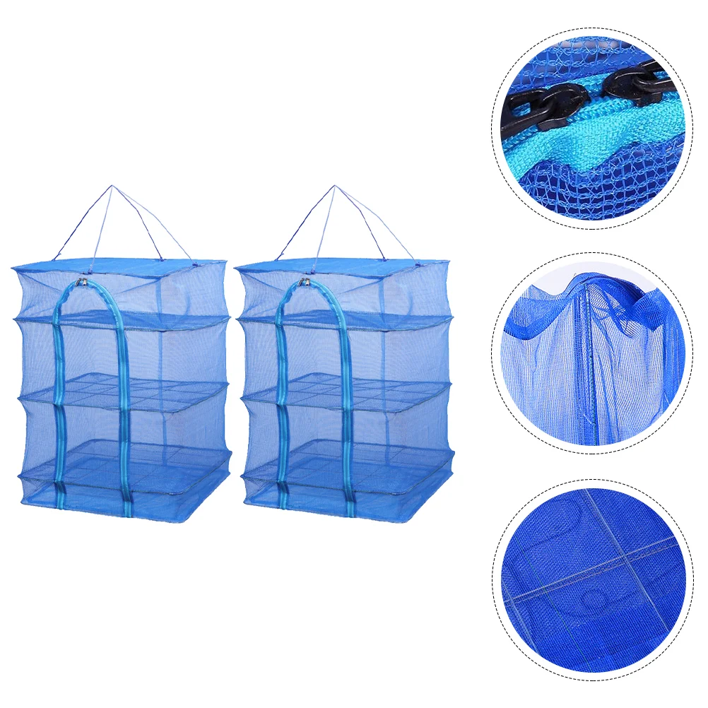 2 Pcs Drying Net Outdoor Clothes Rack Device Hanging Vegetables Camping Folding Fish Nylon Dryer Foldable
2 Pcs Drying Net Outdoor Clothes Rack Device Hanging Vegetables Camping Folding Fish Nylon Dryer Foldable