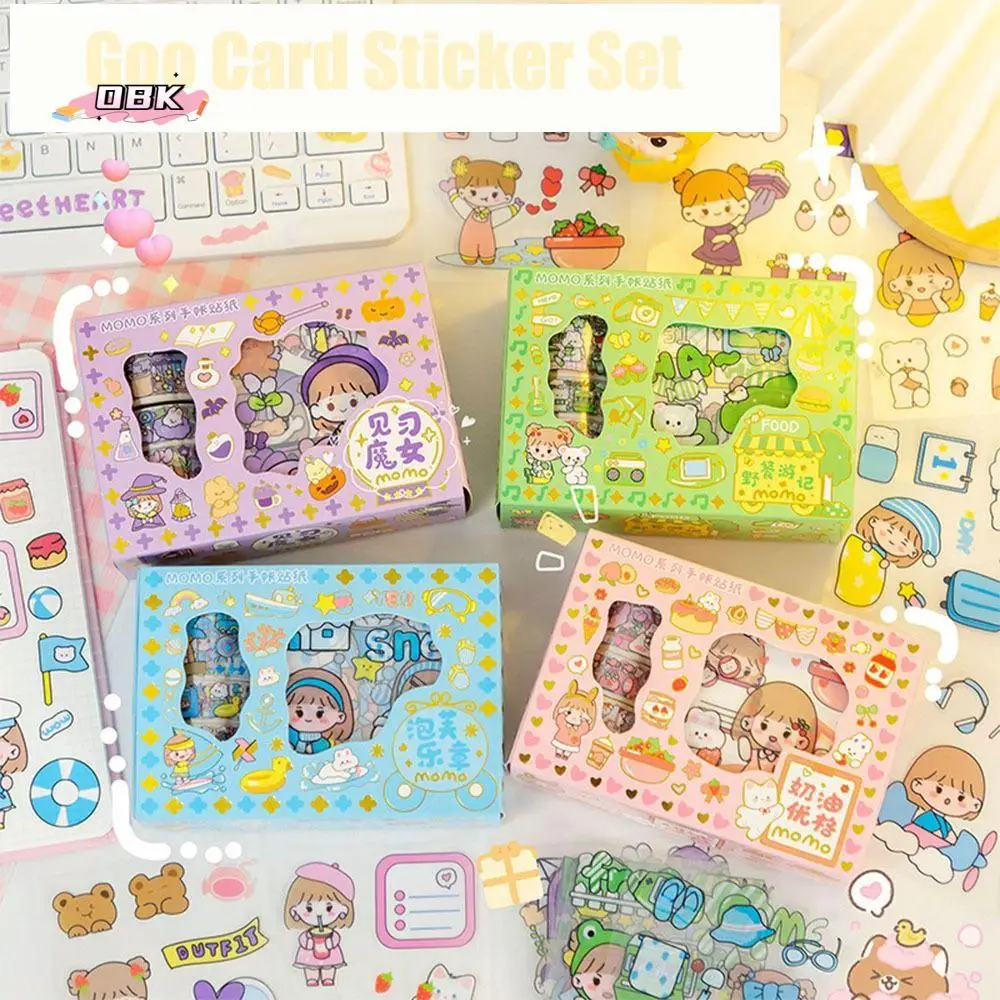 Hand Account Scrapbooking Adhesive Diary Sticker Boxed Goo Card Guka Sticker Set Decorative Stickers DIY Journal Sticker
Hand Account Scrapbooking Adhesive Diary Sticker Boxed Goo Card Guka Sticker Set Decorative Stickers DIY Journal Sticker